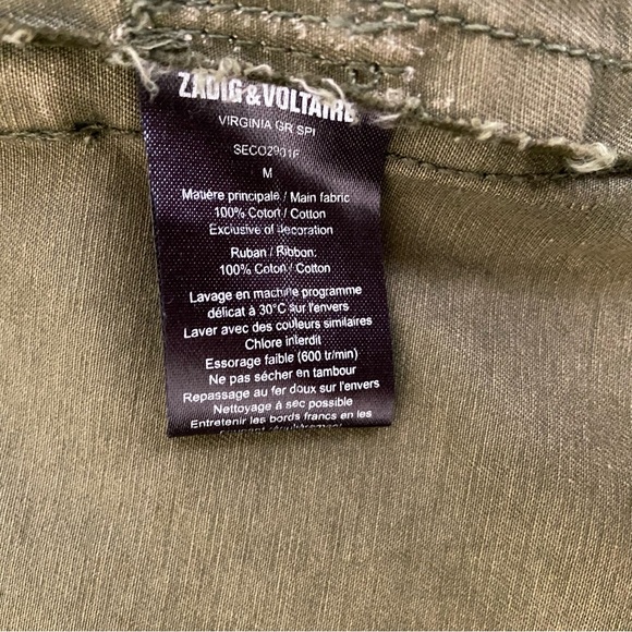 SzM Zadig & Voltaire Virginia Jacket - Picture 6 of 7